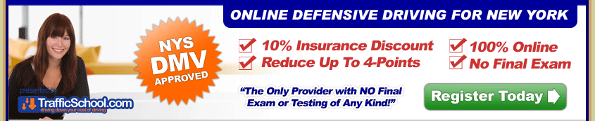 Internet Defensive Driving in Scarsdale